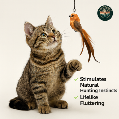 Interactive Bird Simulator for Cats