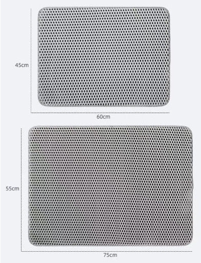 Premium Cat Litter Mat - Non-Slip & Waterproof