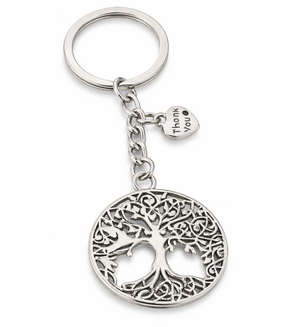 Back to Earth Tree of Life Keychain