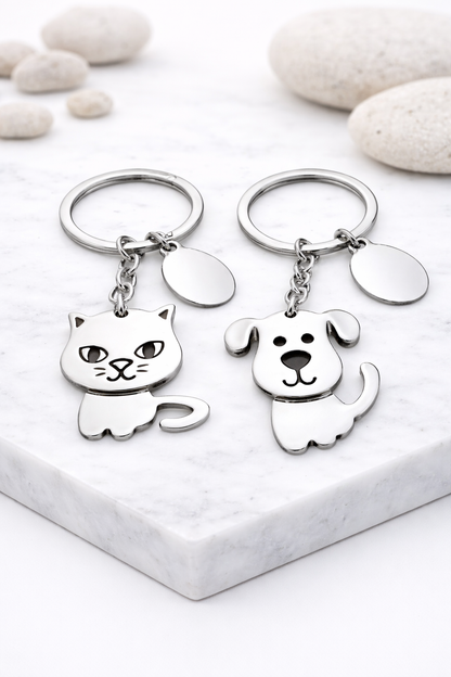 Back to Earth Pet Love Keychain