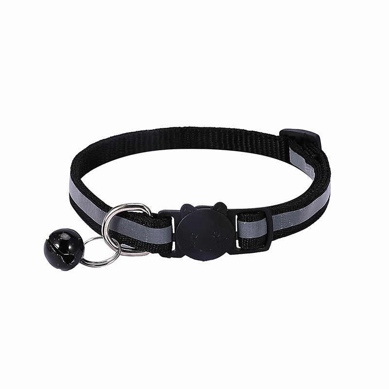 🐾 Reflective Cat Collar with Bell – Safe, Stylish & Adjustable