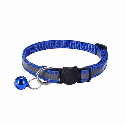 🐾 Reflective Cat Collar with Bell – Safe, Stylish & Adjustable